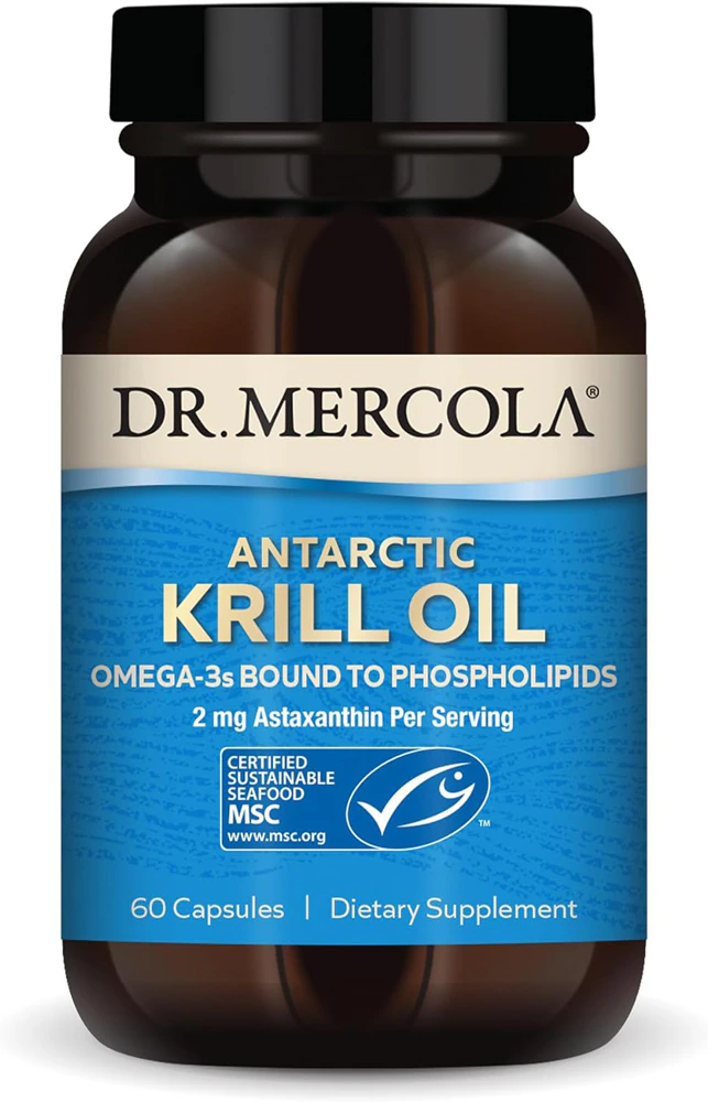 Dr. Mercola Antarctic Krill Oil -- 60 Capsules