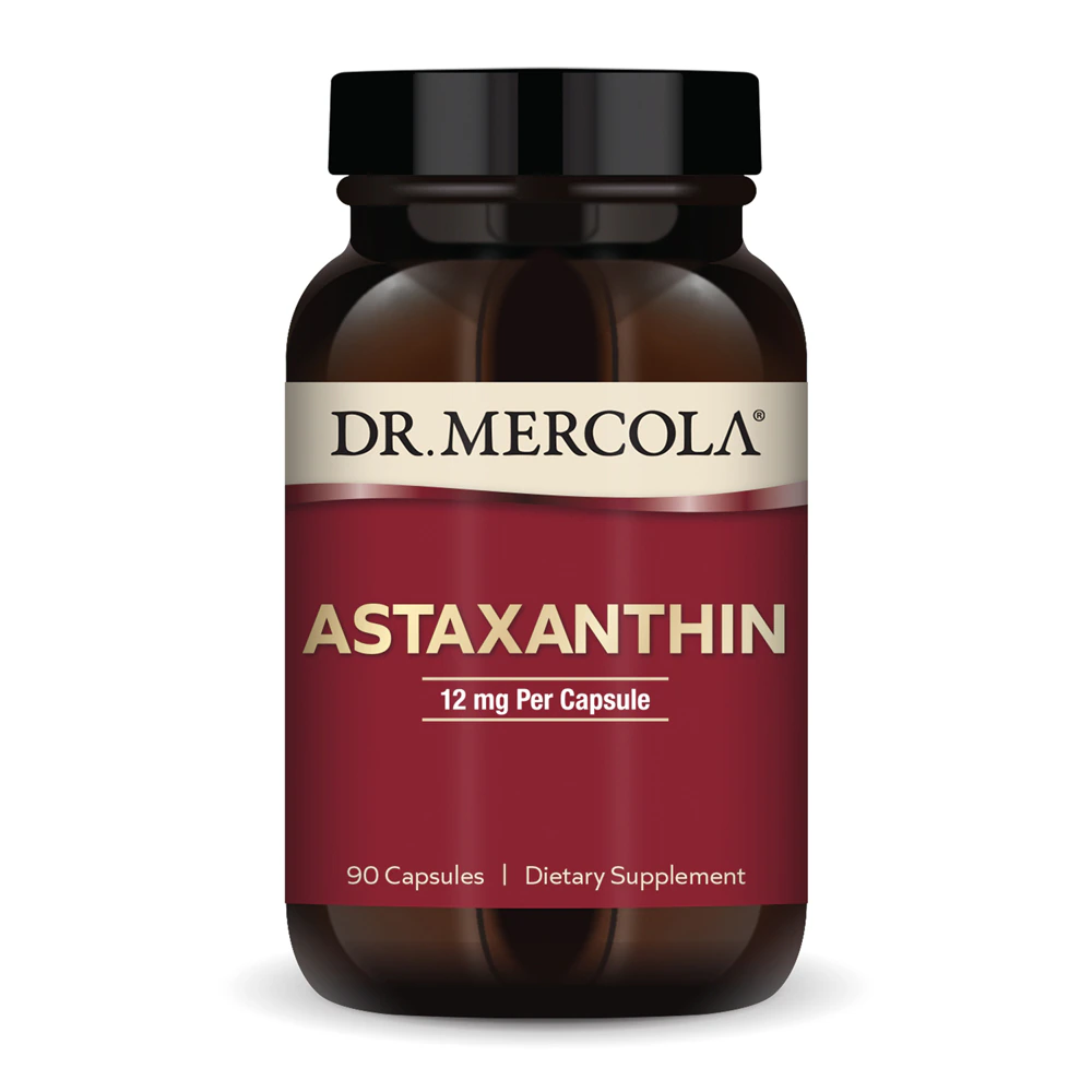 Dr. Mercola Astaxanthin -- 12 mg - 90 Capsules