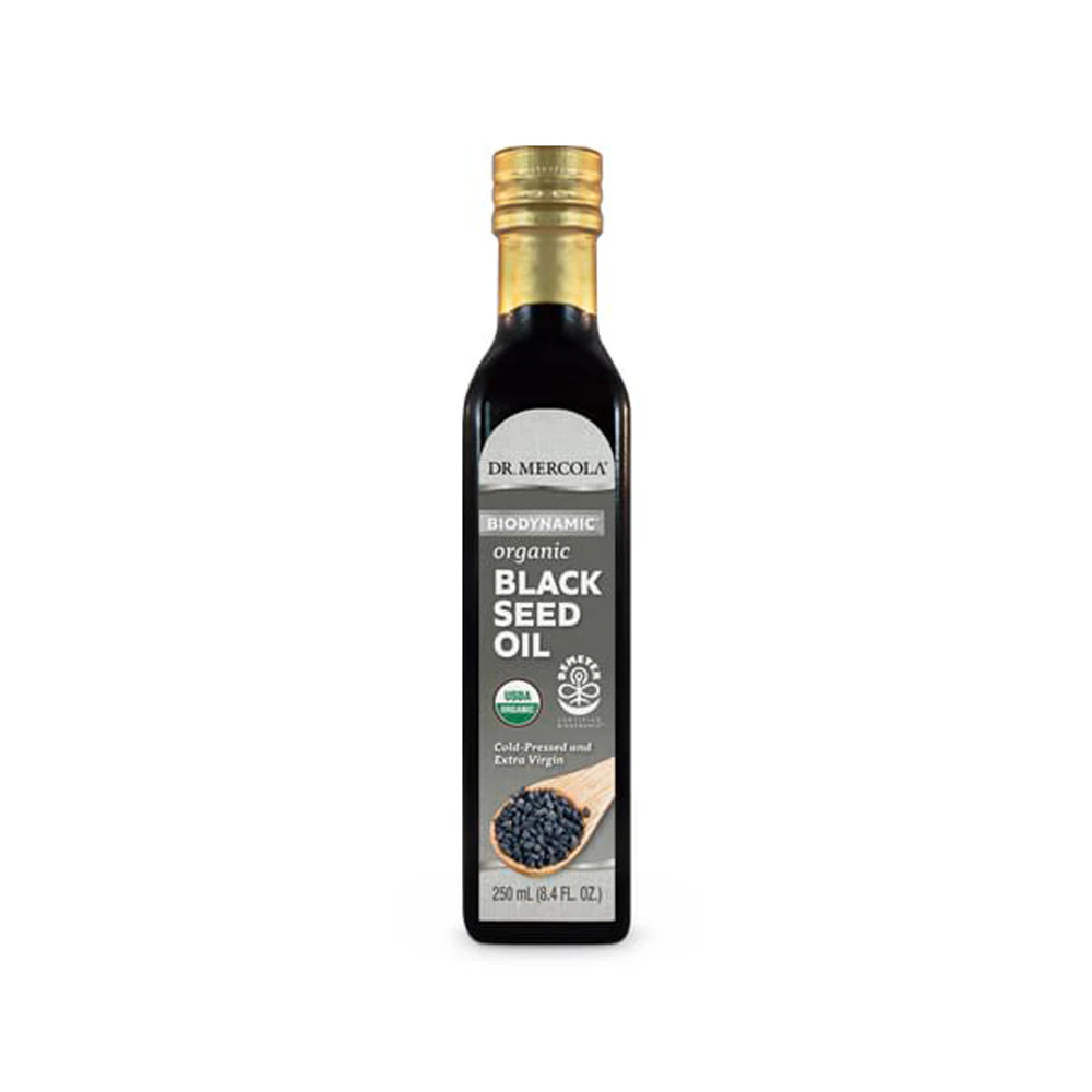 Dr. Mercola Biodynamic Organic Black Seed Oil -- 8.4 fl oz