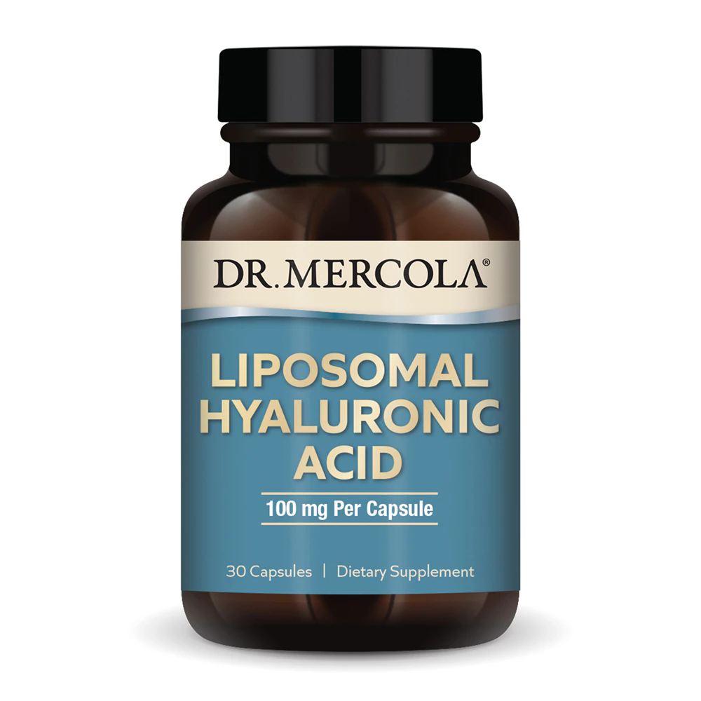 Dr. Mercola Liposomal Hyaluronic Acid -- 100 mg - 30 Capsules
