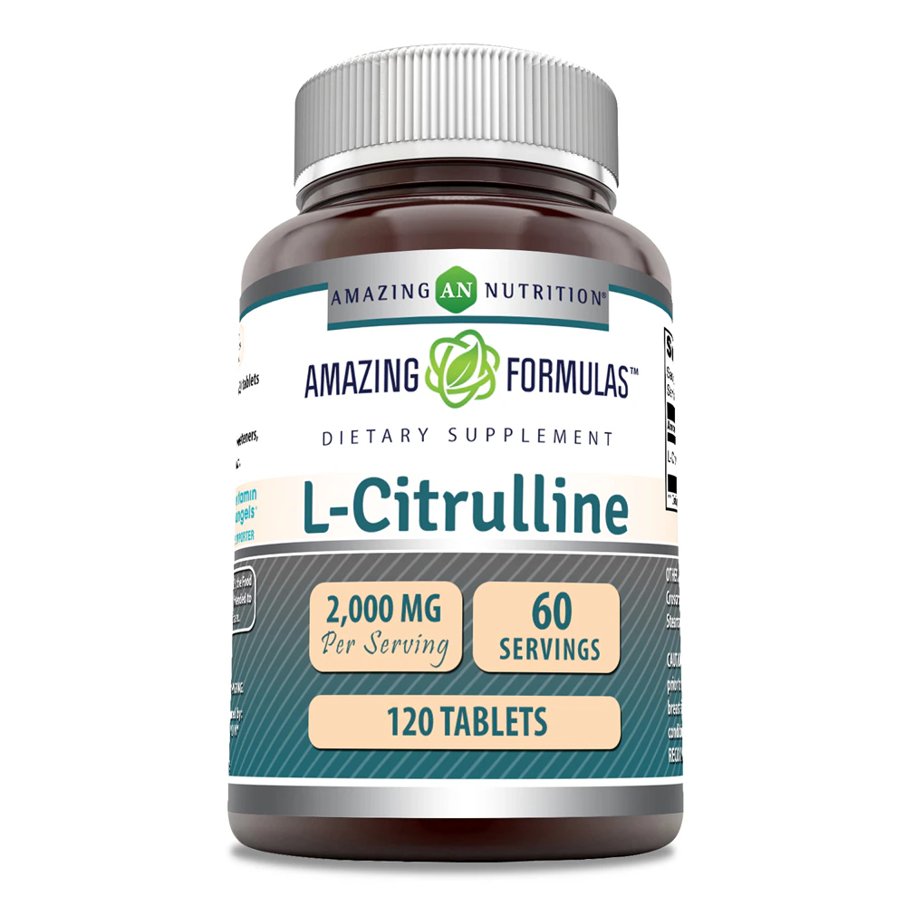 Amazing Nutrition L-Citrulline -- 2000 mg - 120 Tablets