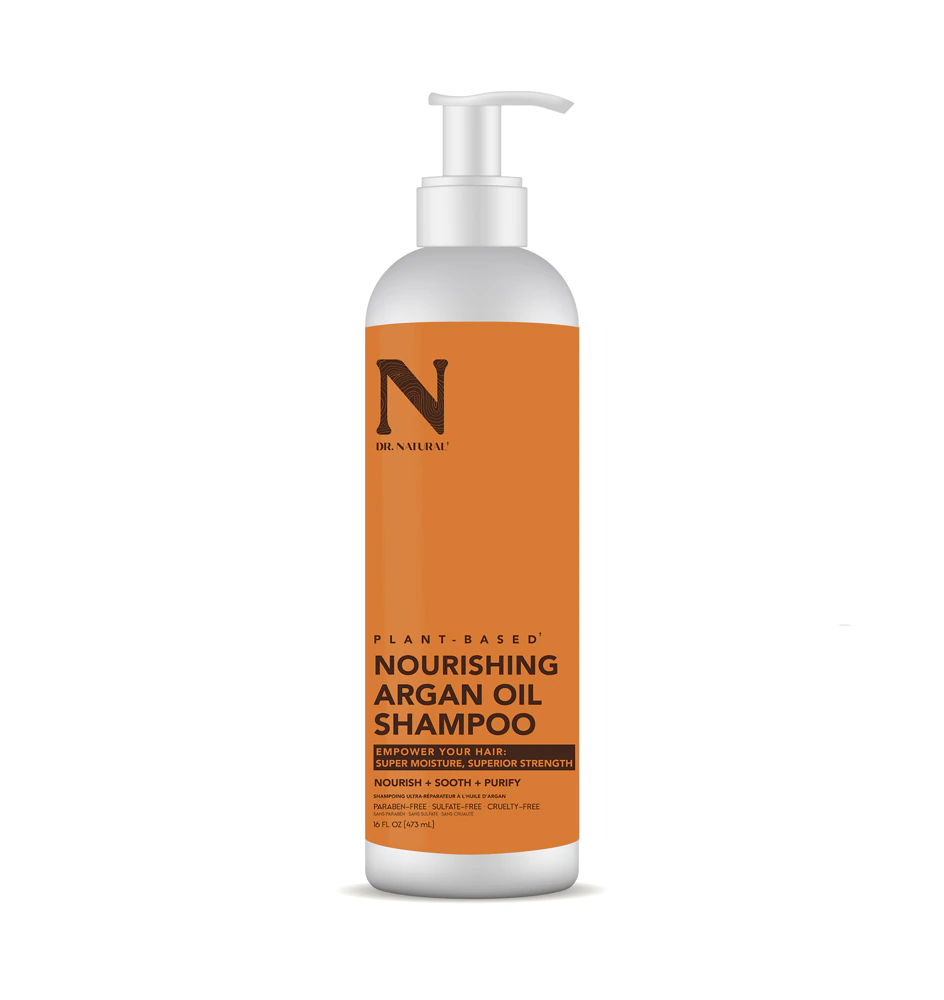Dr. Natural Argan Oil Shampoo -- 16 fl oz