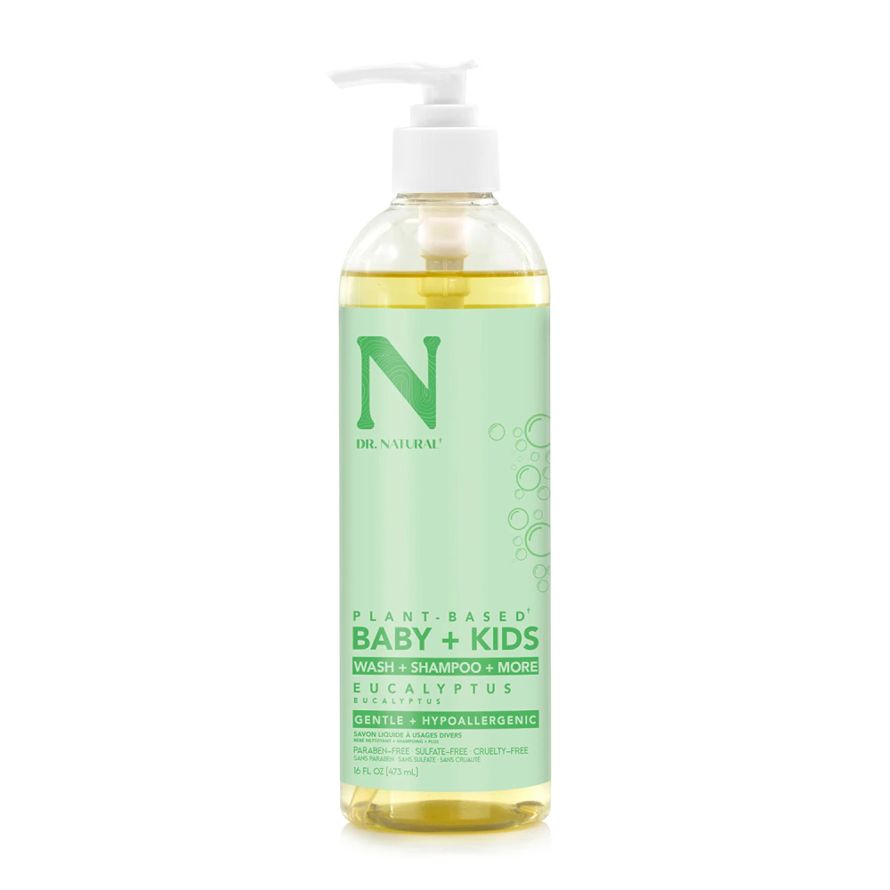 Dr. Natural Baby + Kids Body Wash + Shampoo - Eucalyptus -- 16 fl oz