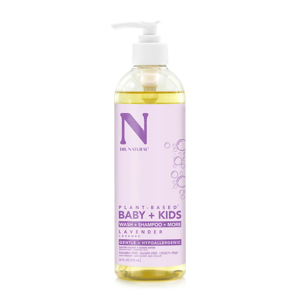 Dr. Natural Baby + Kids Body Wash + Shampoo - Lavender -- 16 fl oz