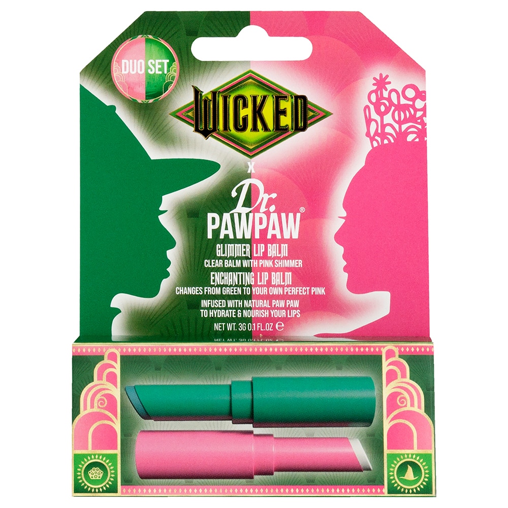 Dr. PawPaw x Wicked Lip Balm Duo - Enchanting and Glimmer -- 0.1 fl oz Each / Pack of 2