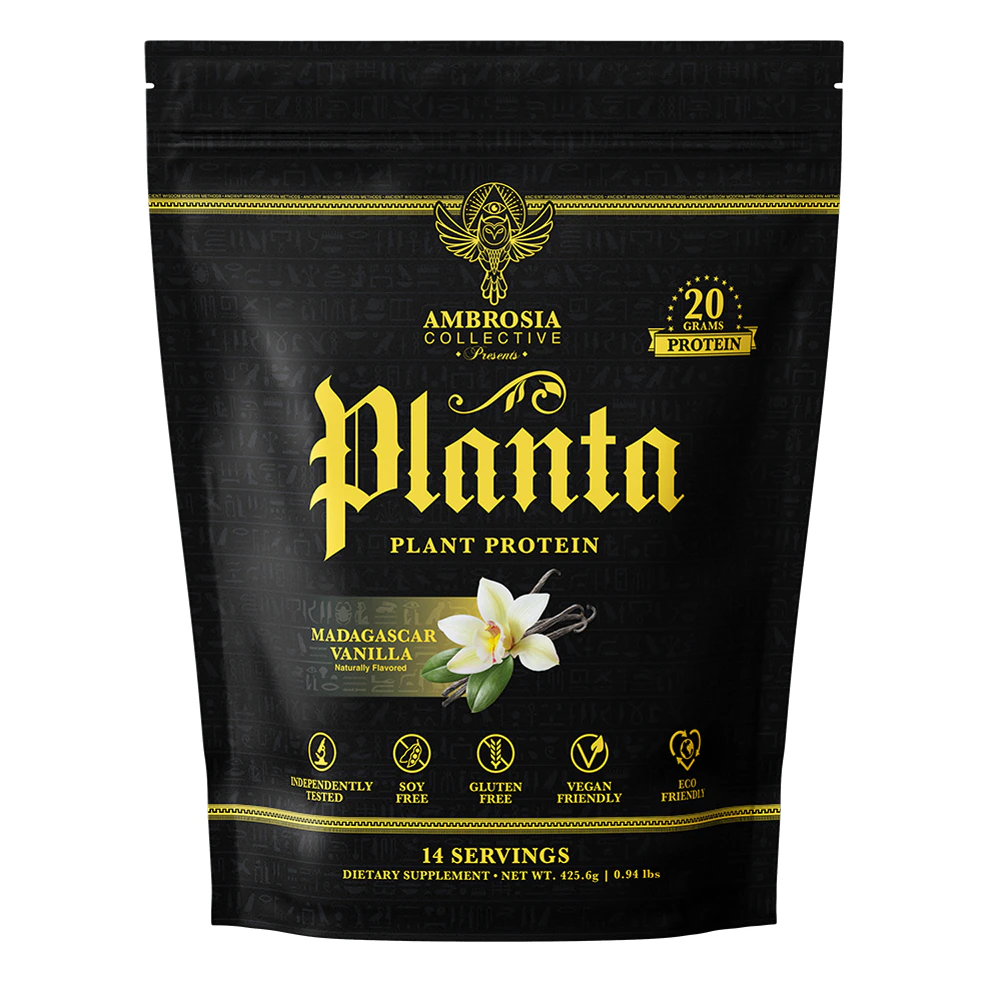 Ambrosia Planta Plant Protein Madagascar Vanilla -- 14 Servings