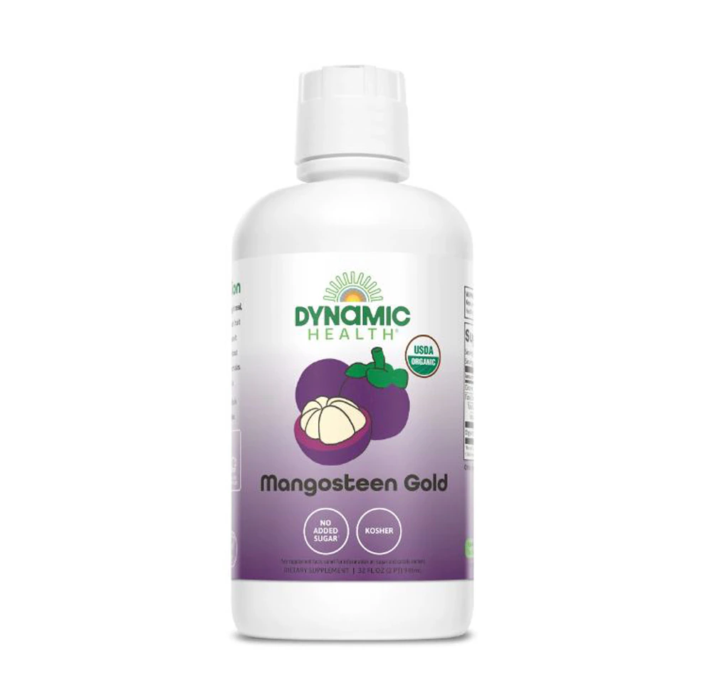 Dynamic Health Organic Mangosteen Gold -- 32 fl oz