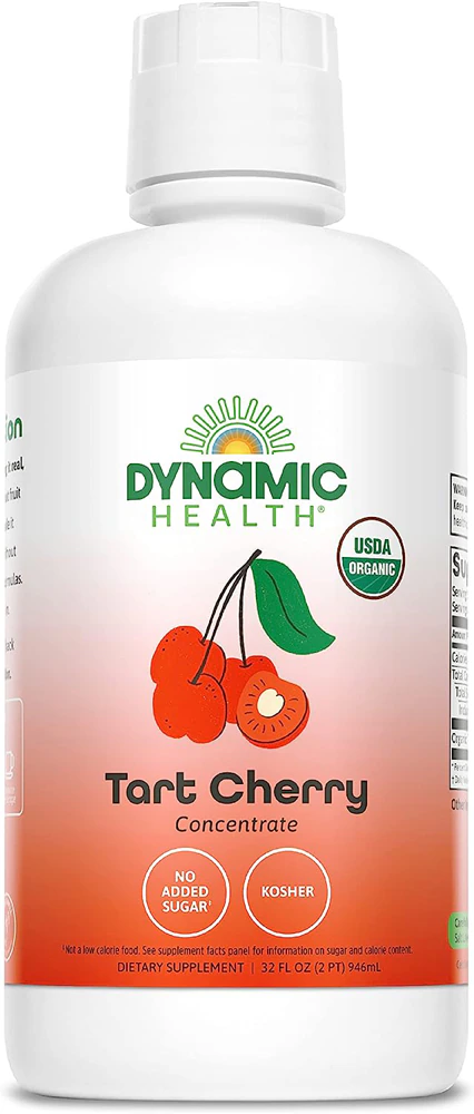 Dynamic Health Organic Tart Cherry Juice Concentrate Unsweetened -- 32 fl oz