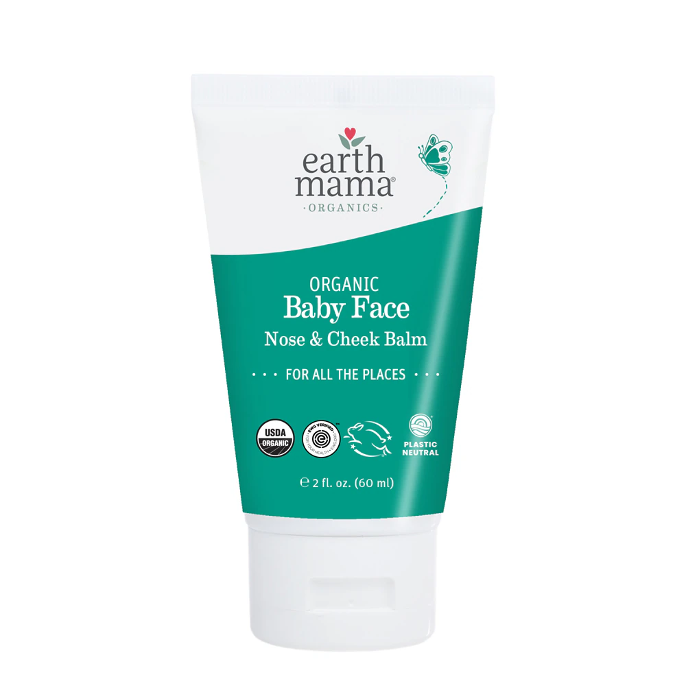 Earth Mama Baby Organic Face Nose & Cheek Balm -- 2 fl oz