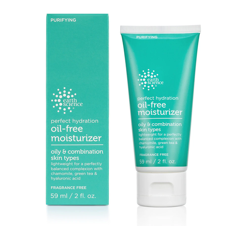 Earth Science Perfect Hydration Oil-Free Moisturizer Fragrance Free -- 2 fl oz