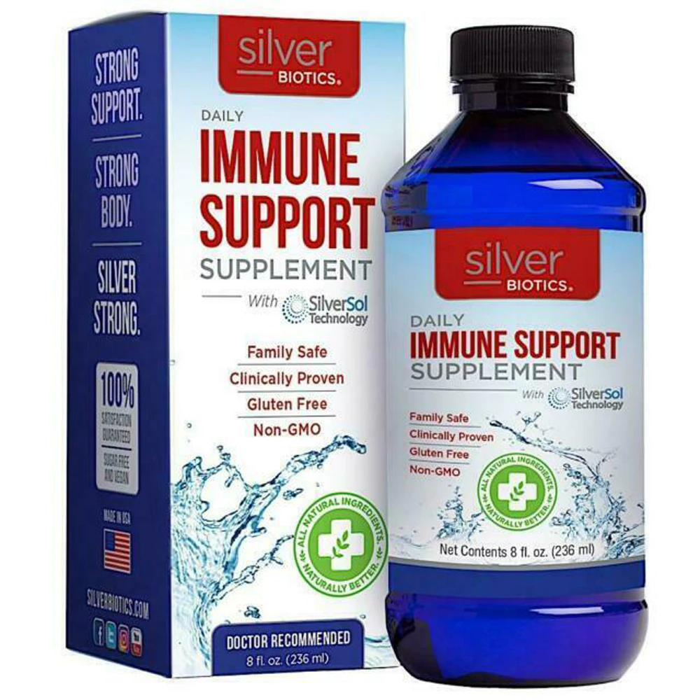 American Biotech Labs Silver Biotics? Daily Immune System Support -- 8 fl oz