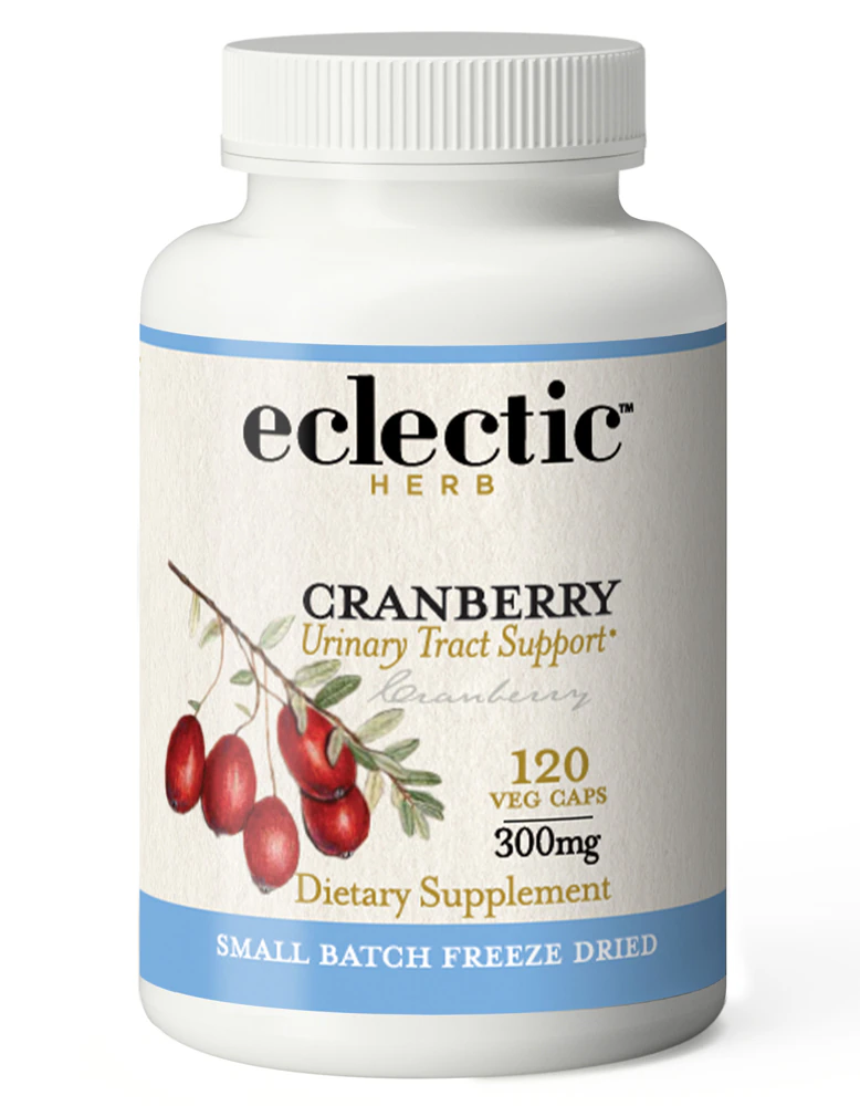 Eclectic Institute Cranberry -- 300 mg - 120 Vegetarian Capsules