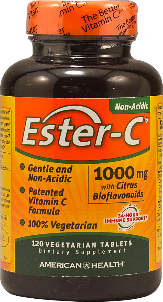 American Health Ester-C? with Citrus Bioflavonoids -- 1000 mg - 120 Vegetarian Tablets