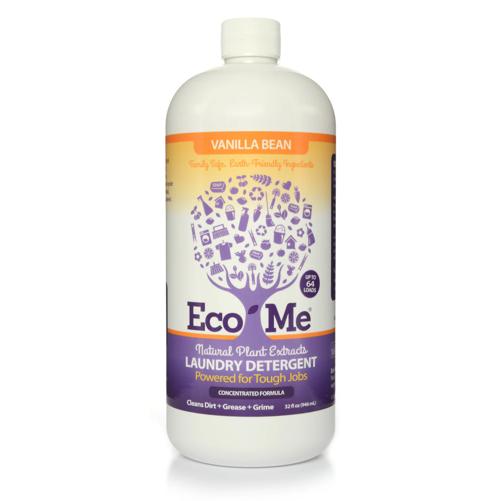 Eco-Me Laundry Detergent Concentrated HE Vanilla Bean 64 Loads -- 32 fl oz