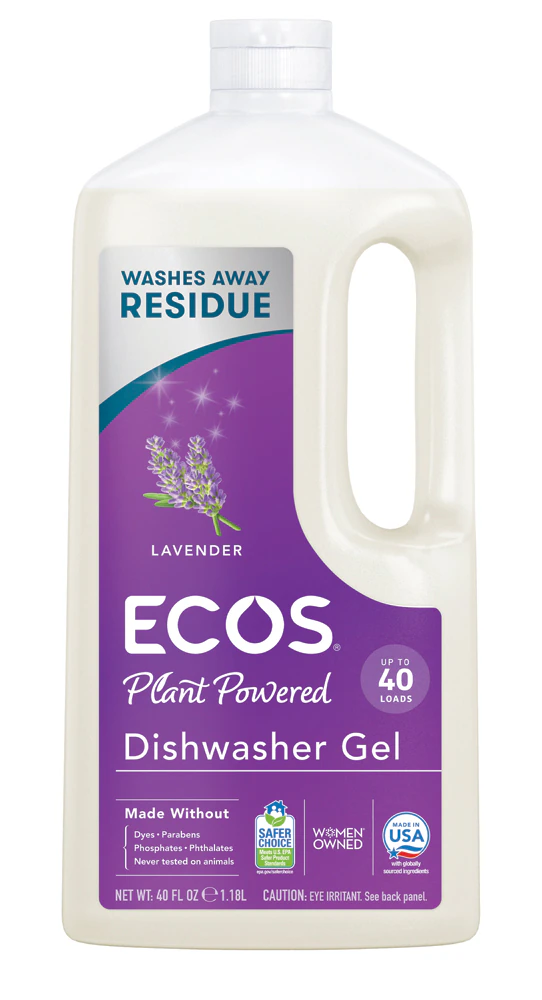 ECOS Auto Dishwasher Gel Lavender -- 40 fl oz