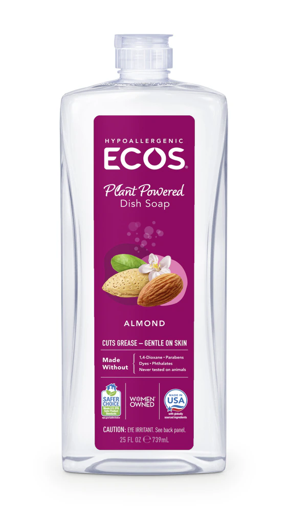 ECOS Dish Soap Almond -- 25 fl oz