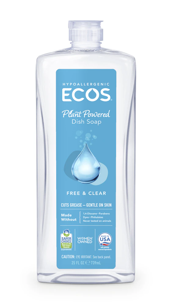 ECOS Dish Soap Free & Clear -- 25 fl oz