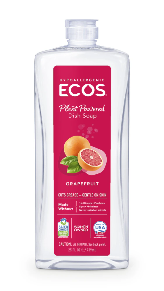 ECOS Dish Soap Grapefruit -- 25 fl oz