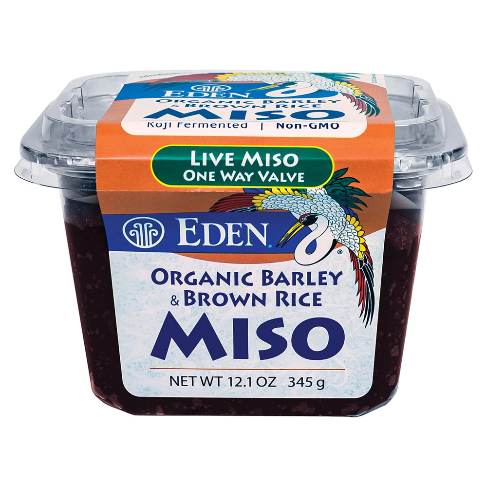 Eden Foods Organic Barley & Brown Rice Miso -- 12.1 oz