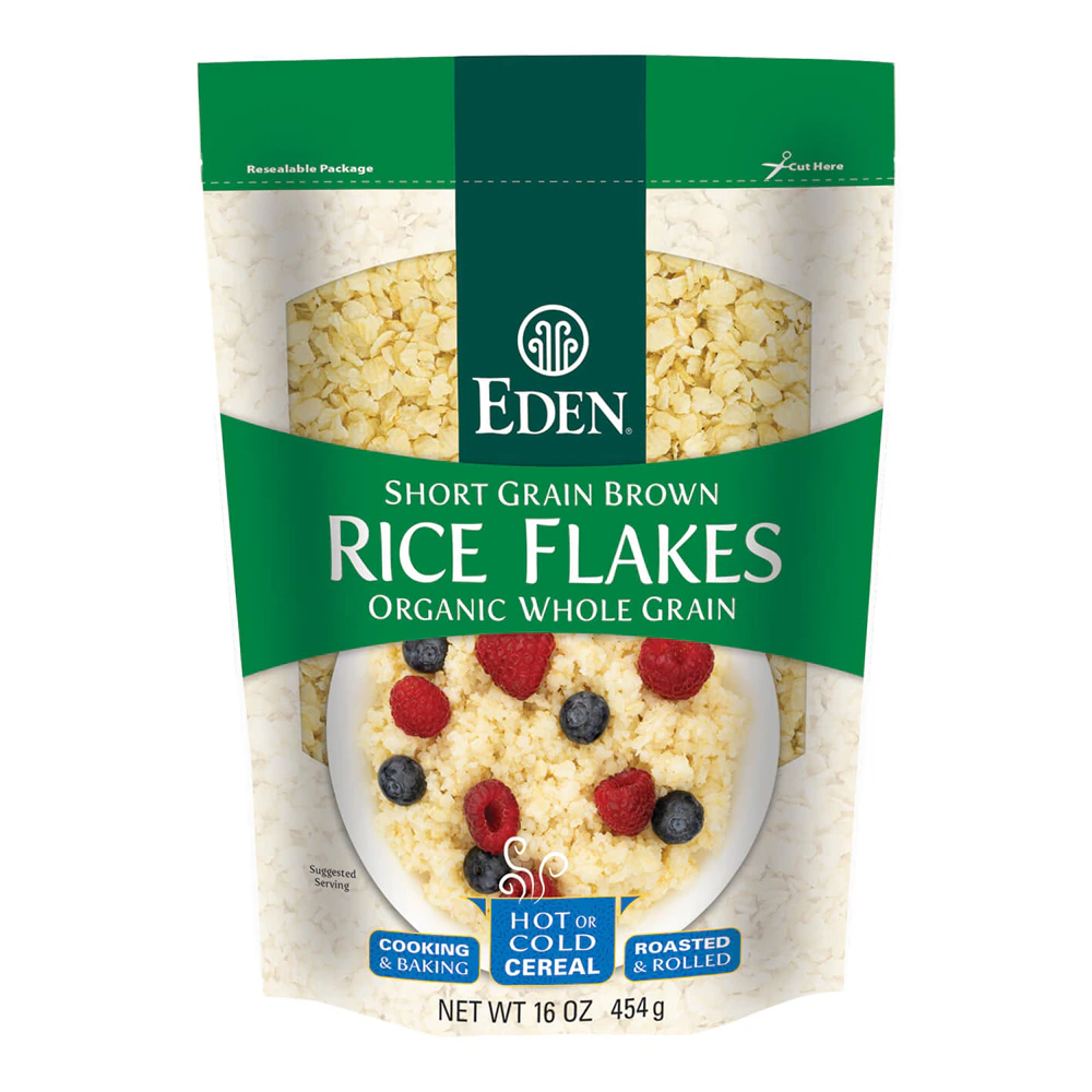 Eden Foods Organic Brown Rice Flakes -- 16 oz
