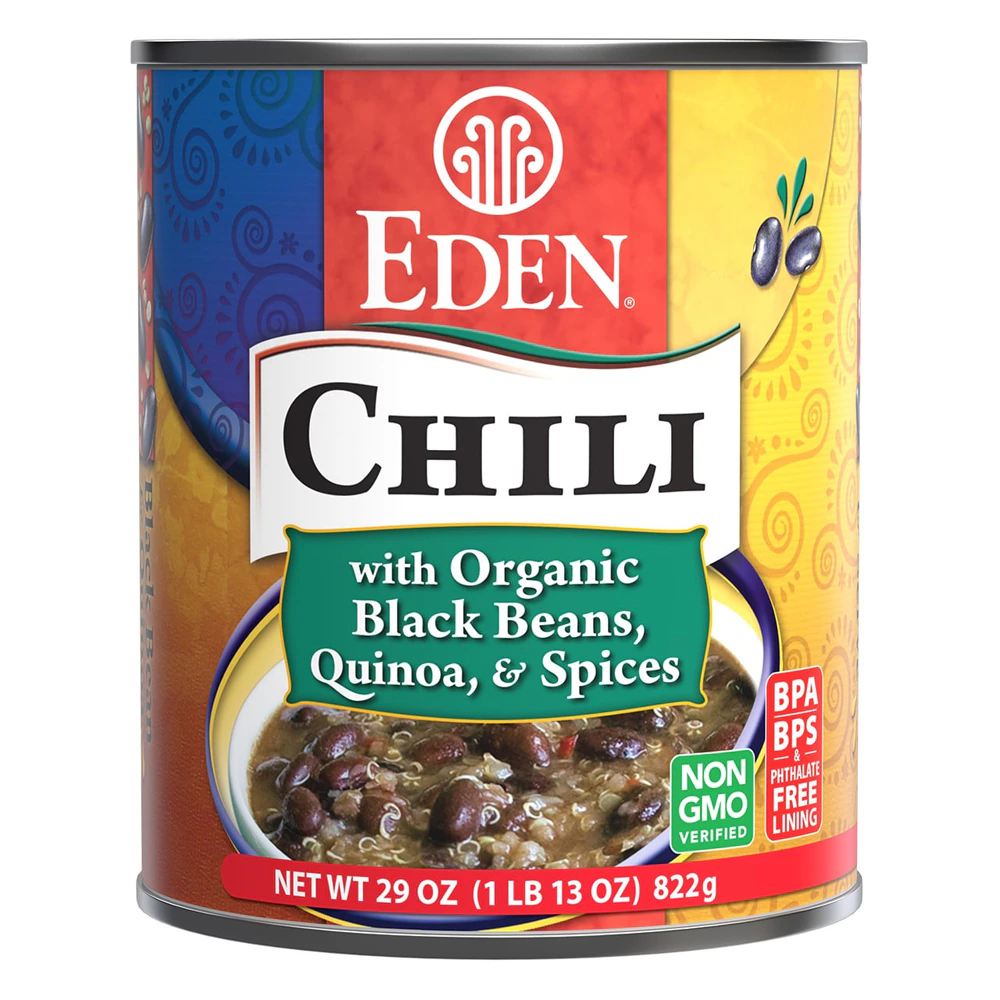 Eden Foods Organic Chili Black Beans Quinoa & Spices -- 29 oz
