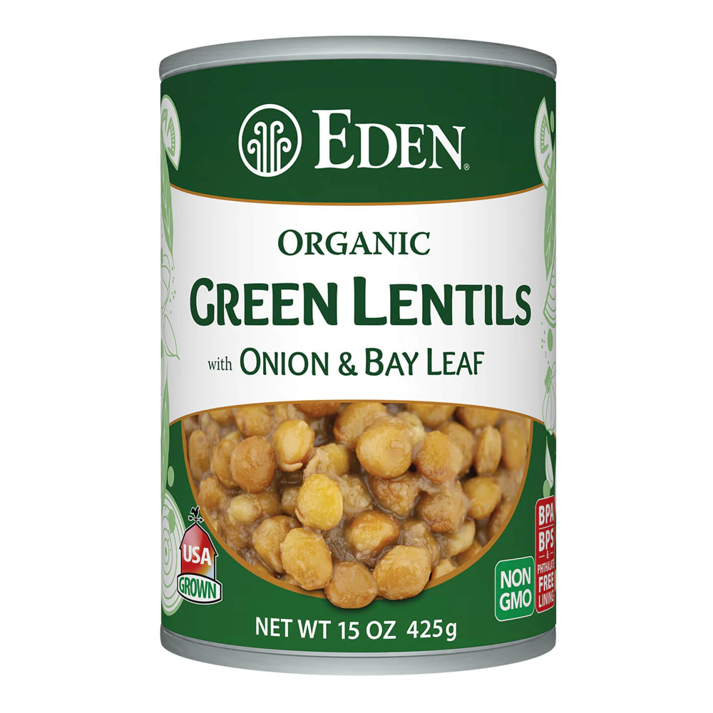 Eden Foods Organic Lentils Onion and Bay Leaf -- 15 oz
