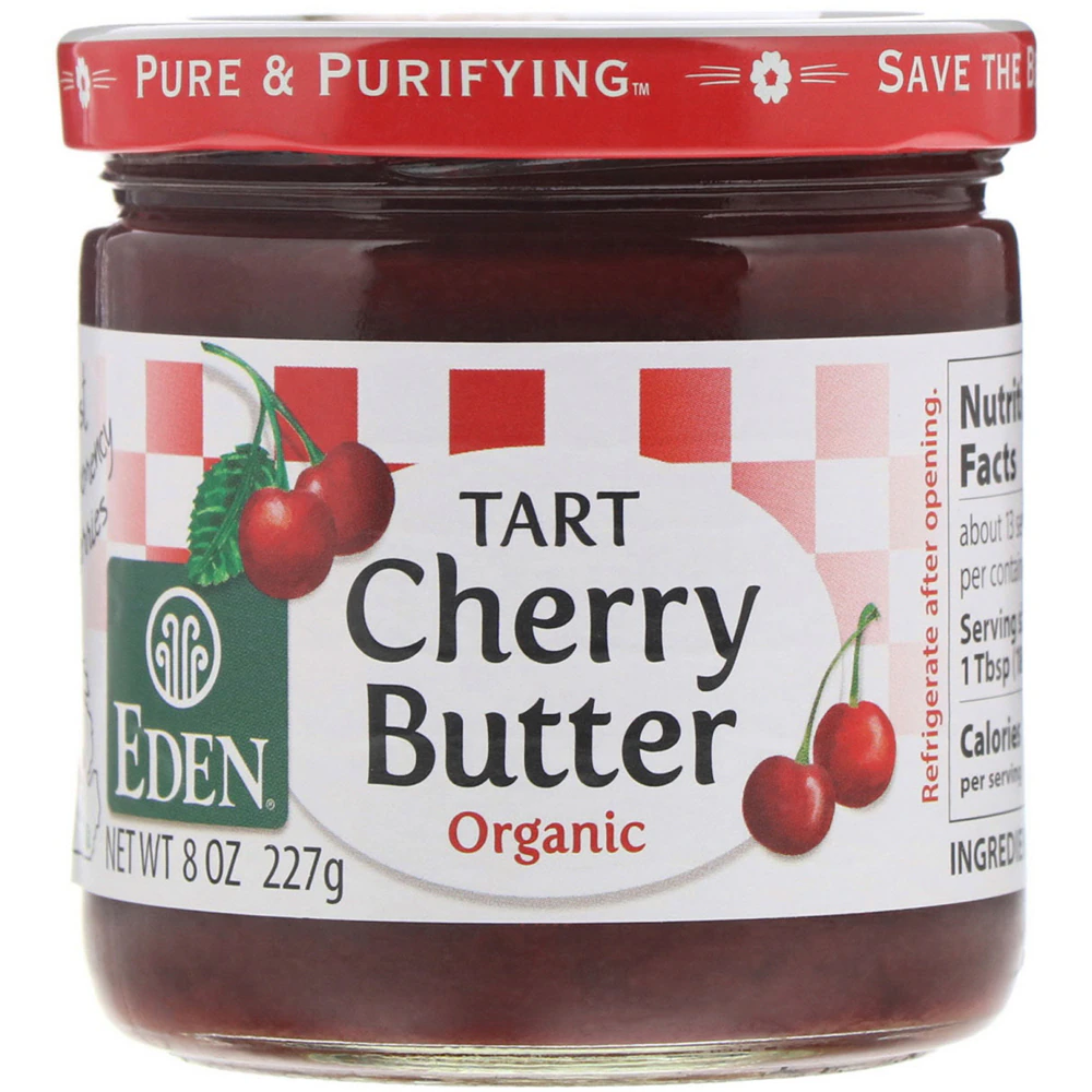 Eden Foods Organic Tart Cherry Butter -- 8 oz