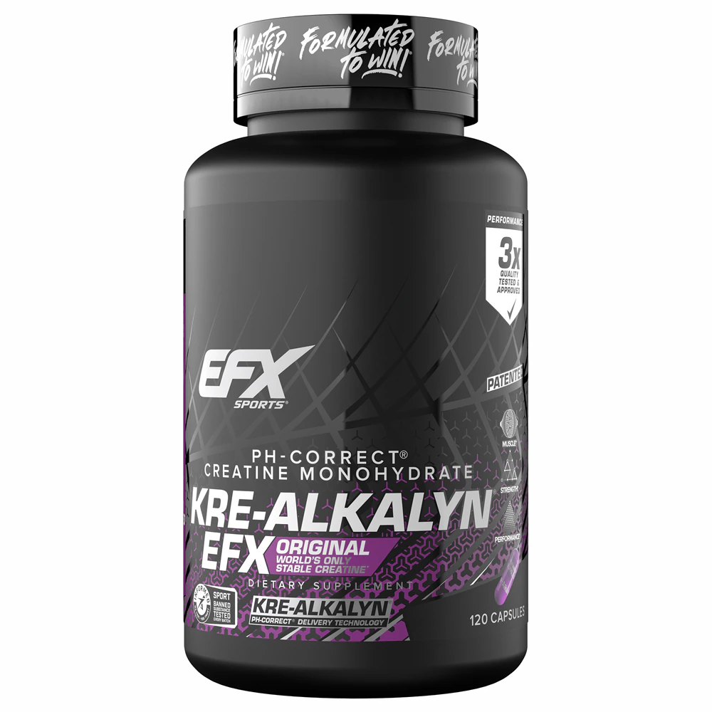 EFX Sports Kre-Alkalyn EFX - Informed Sport Certified -- 120 Capsules