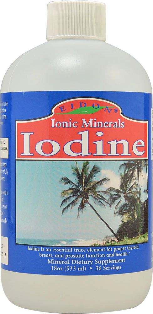 Eidon Ionic Minerals Iodine -- 18 fl oz