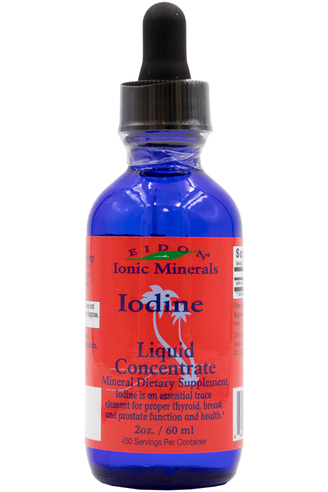 Eidon Ionic Minerals Iodine Liquid Concentrate -- 2 fl oz