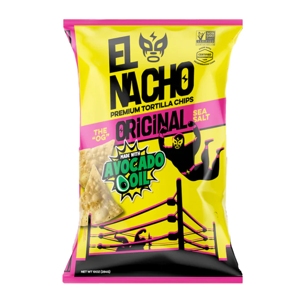 El Nacho Tortilla Chips with Avocado Oil Original -- 10 oz