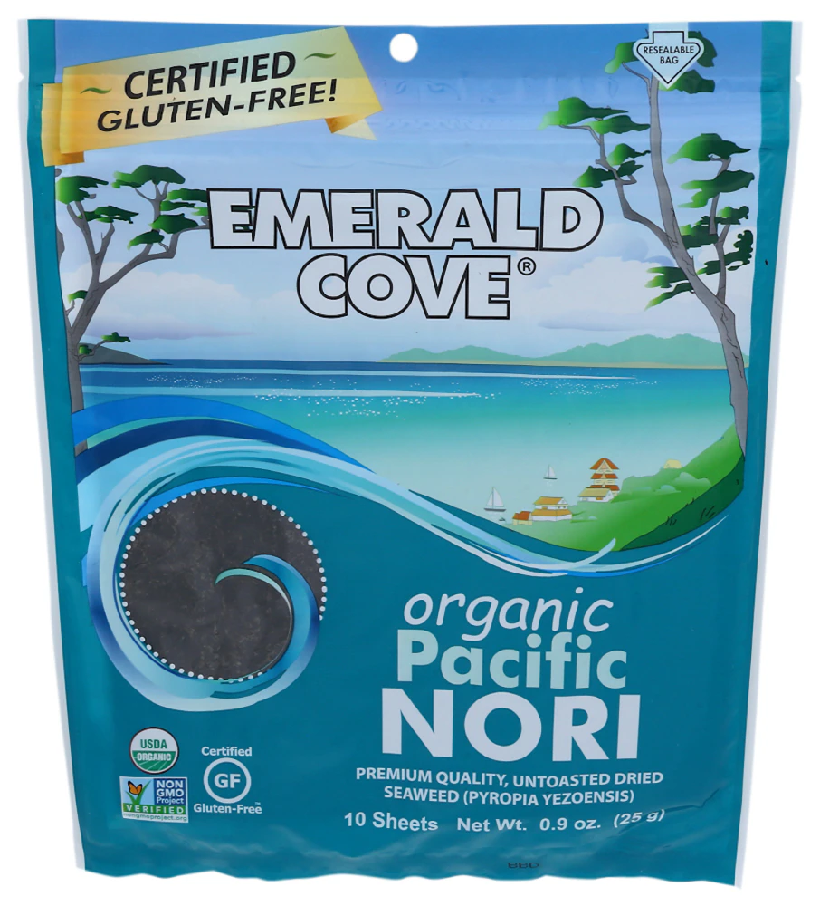 Emerald Cove Organic Pacific Nori Sheets -- 0.9 oz
