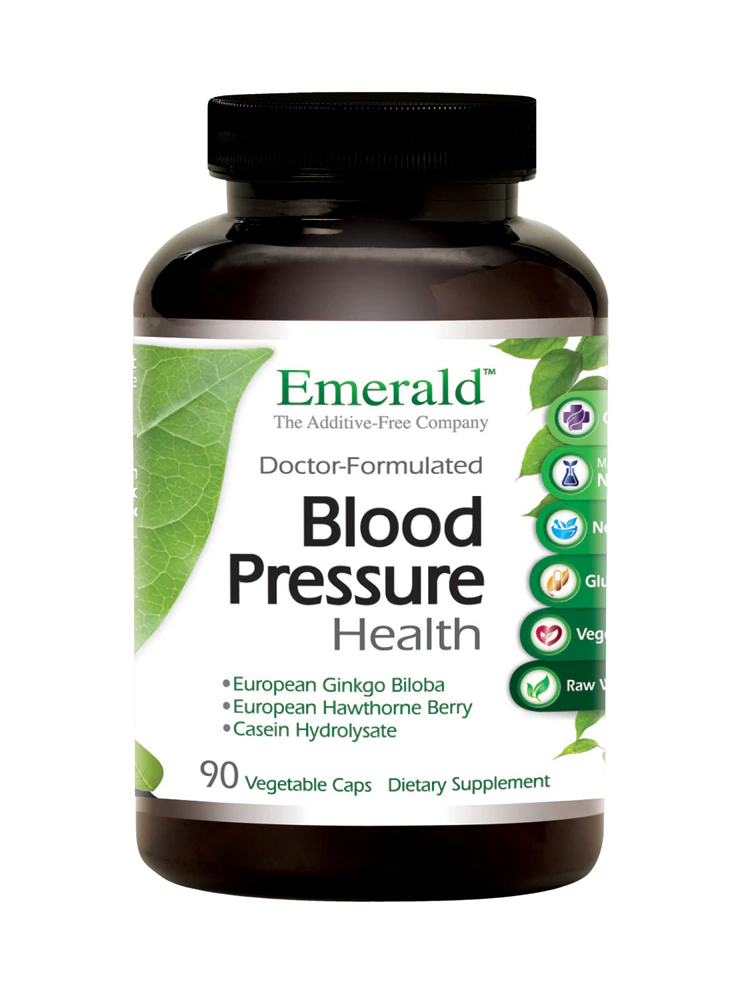 Emerald Labs Blood Pressure Health -- 90 Vegetable Capsules