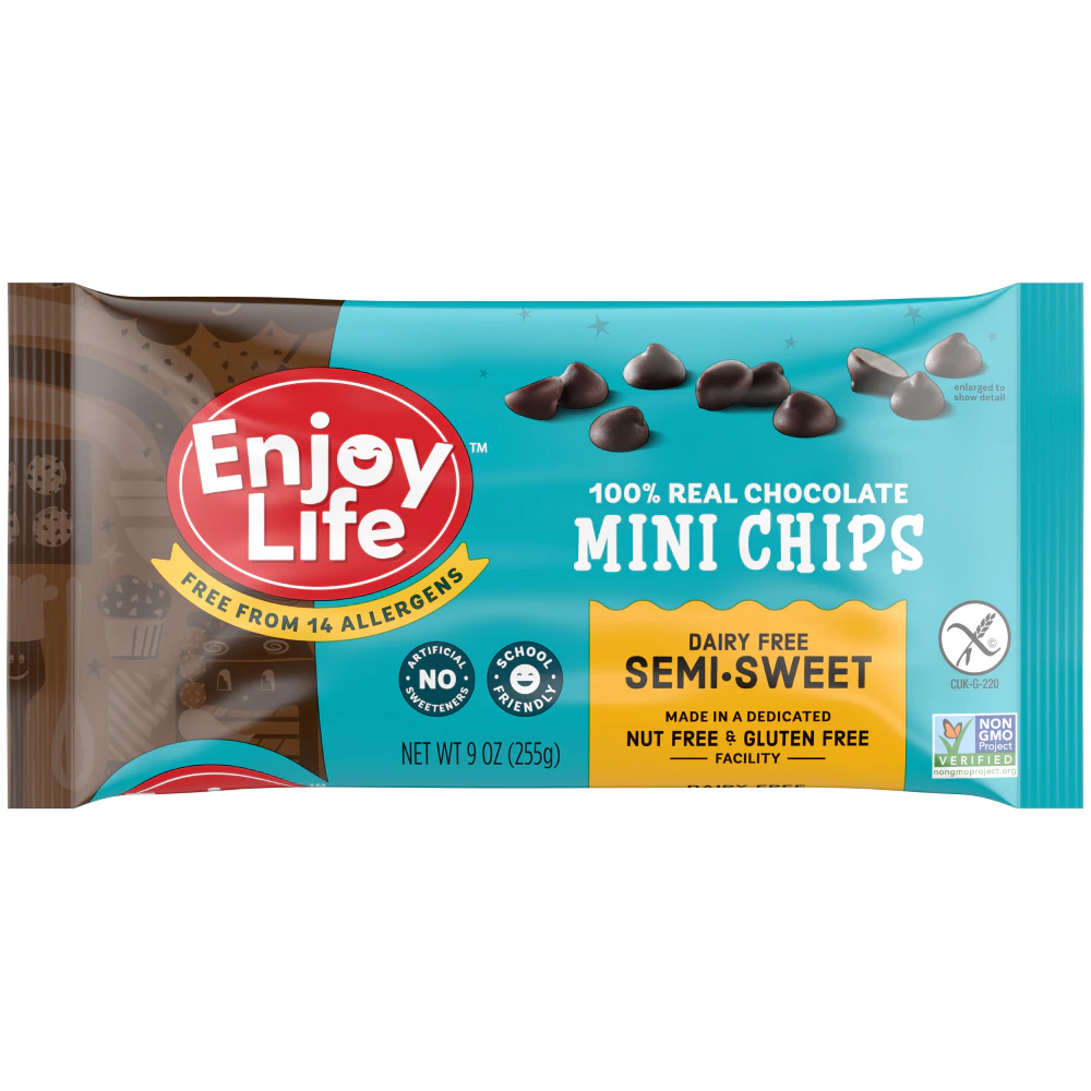 Enjoy Life Gluten Free Semi-Sweet Chocolate Mini Chips -- 9 oz