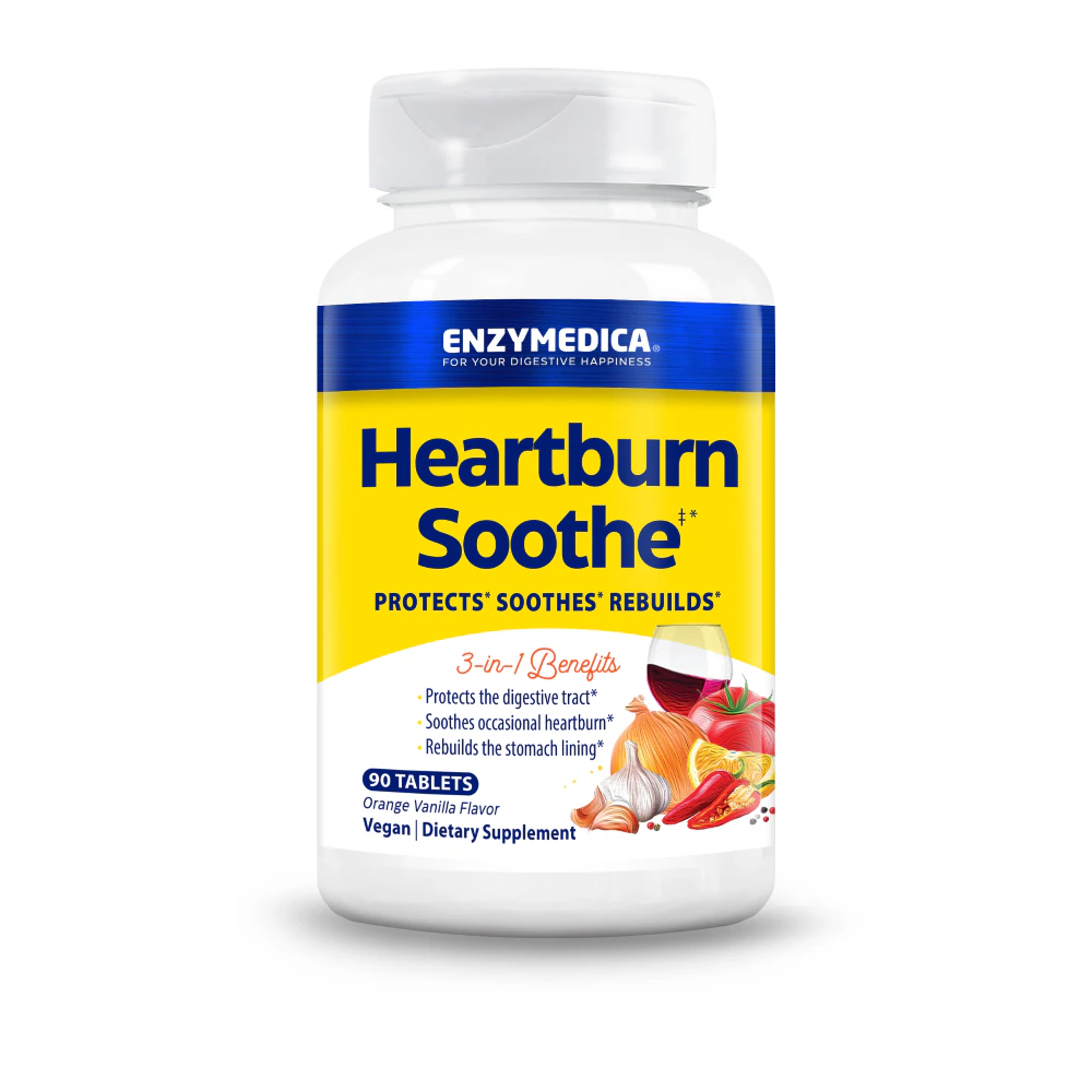 Enzymedica Heartburn Soothe -- 90 Tablets