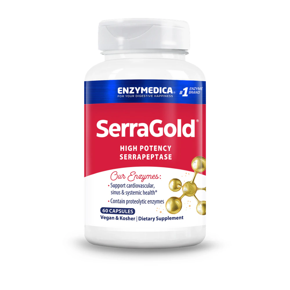 Enzymedica SerraGold -- 60 Capsules