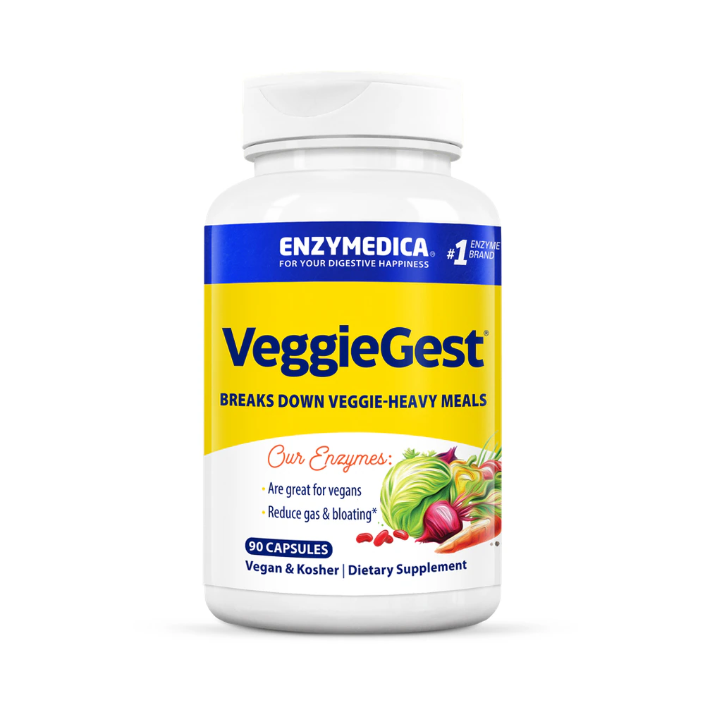 Enzymedica VeggieGest -- 90 Capsules