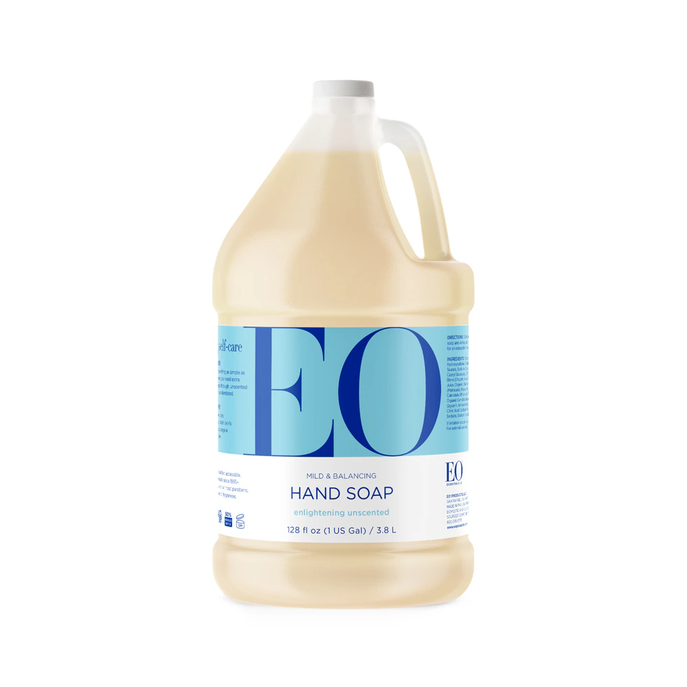 EO Hand Soap Refill Unscented -- 128 fl oz
