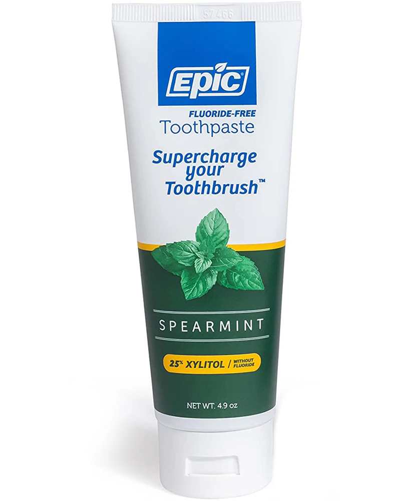 Epic Dental Kids?Toothpaste Xylitol Fluoride-free Spearmint -- 4.9 oz