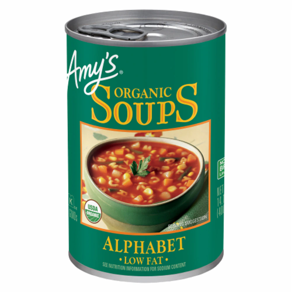 Amy's Organic Soup Alphabet -- 14.1 fl oz