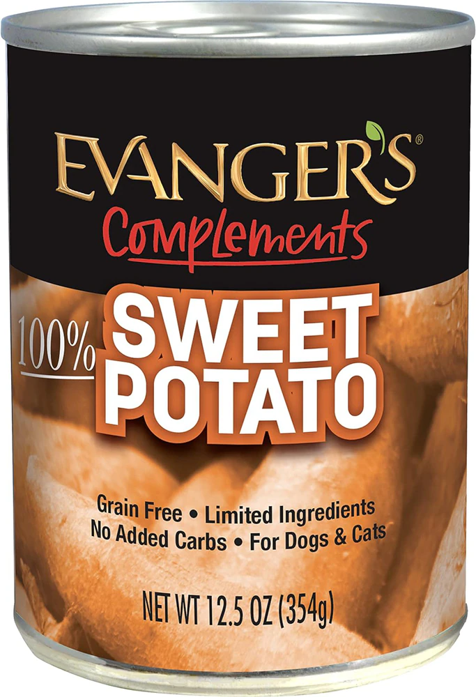 Evanger's Complements Dog + Cat Wet Food Sweet Potato -- 12.5 oz